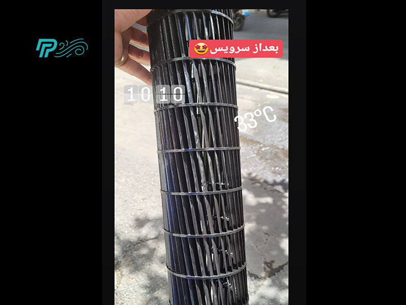 خدمات سرویس دوره ای کولر گازی پرشین تهویه