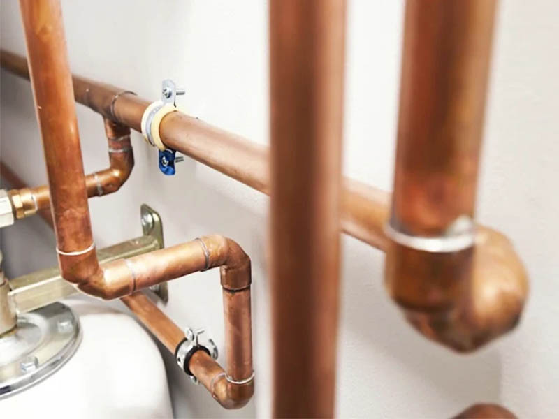 لوله‌ کشی مسی داکت اسپلیت