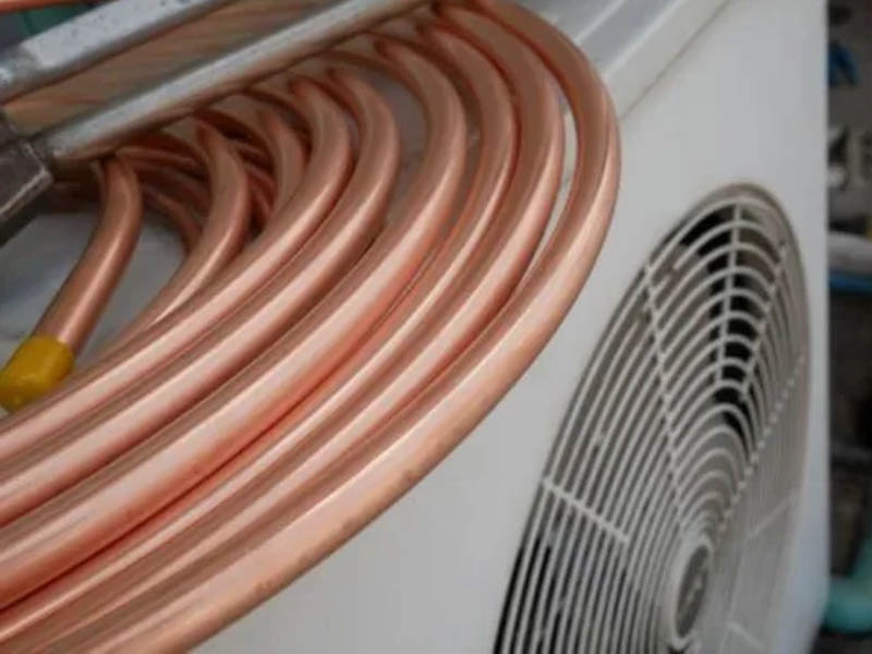 لوله‌ کشی مسی داکت اسپلیت