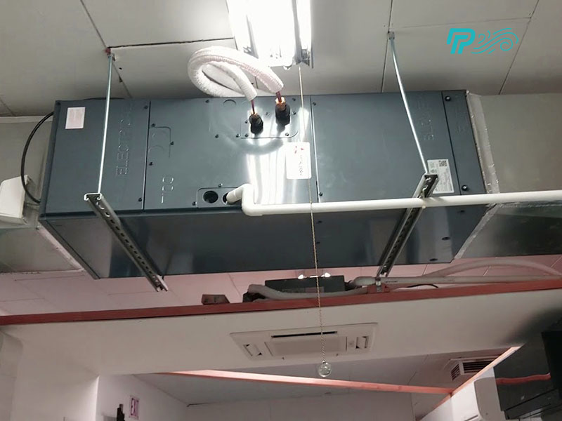 نصب داکت اسپلیت سقفی